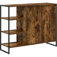 vidaXL Armoire latérale Raucharbe 96,5 x 30 x 75 cm Bois composite