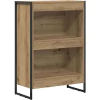 vidaXL Bibliothèque Chêne artisan 80 x 30 x 155 cm Bois d'ingénierie