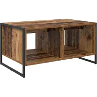 vidaXL Table basse en vieux bois 80 x 50 x 40 cm Bois composite
