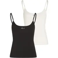 Karl Lagerfeld Maillot de corps crème / noir