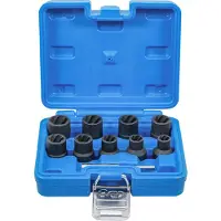 Bgs 5266 Douilles spéciales, 10-19 mm, 12.5 (1/2), 10 pcs.