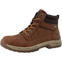 Mustang Bottines à lacets 'Mered' cognac / brun foncé