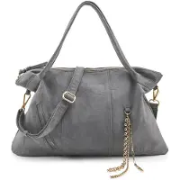 Fredsbruder Sac bandoulière 'Velvet Wild' gris foncé