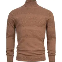 Kronstadt Pull-over 'Fisker' marron