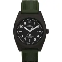 Timex Montre à affichage analogique ' Expedition Capstone ' vert