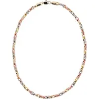 NAEMI Chaîne or / or rose / argent