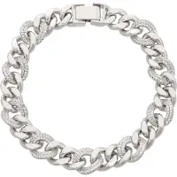 Faina Bracelet argent / transparent