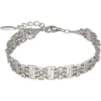 Faina Bracelet argent / transparent