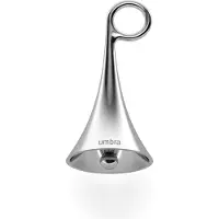 Umbra Cloche à main Isa, cloche de table, laiton, chrome, 1022844-158
