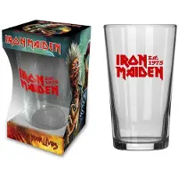 Iron Maiden Verre à bière de - Est. 1975 - pour Indifférent - transparent - Taille Standard