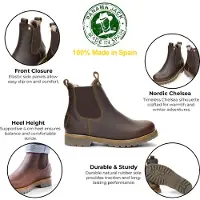 Panama jack Chelsea Boots 'Beny Igloo' brun foncé
