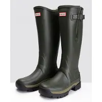 Hunter Bottes en Caoutchouc Hunter Women Balmoral Adjustable 3mm Neoprene Dark Olive-Schoenmaat 40 - 41
