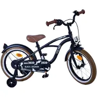 Volare Vélo enfant Black Cruiser - Garçons - 16 pouces - Noir