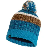 Buff Knitted & Polar Beanie Bleu