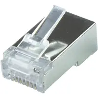 Logilink Professional MP0070 Connecteur modulaire RJ45 Cat.6A, blindé