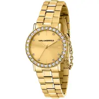 Karl Lagerfeld Montre Pour Femme Crystals 33mm 5atm Quartz/analogical