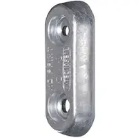 Tecnoseal Vetus Anode Argenté 250 x 63 mm