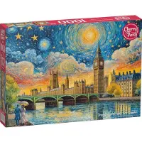 CherryPazzi Puzzle 1000 éléments. Ciel impressionniste sur Londres 30885