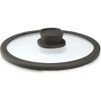Berghoff Pfannendeckel Leo Stone+ 20 cm, Schwarz, Materialtyp: Glas, Poêle + casserole : accessoires, Transparent, Noir