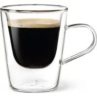 Luigi Bormioli Tasse à Expresso Luigi Bormioli Thermic Glass Drink 120 ml (2 tasses)