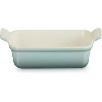 Le Creuset Aardewerk Ovenschaal 19cm 1,10l Sea Salt, Plat à gratin, Bleu