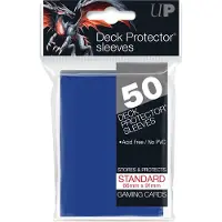 Ultra pro Pochettes Deck Protector Solid Bleu - - pour cartes Magic et Pokemon - 50 pochettes - 66 x 91 mm