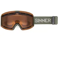 Sinner Arc Ski Goggles Vert Trans/CAT1-3