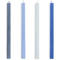 HAY Square Bougie Lot de 4 Blues