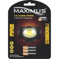 Maximus Lampe torche frontale 140 lumens 2w ipx4