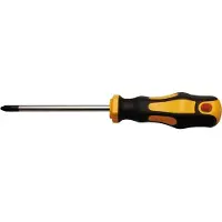BGS Do it yourself Tournevis cruciforme PH2 longueur tige 100 mm poignée ergonomique