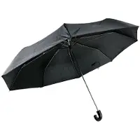 Benson Regenschirm Mini schwarz Deluxe