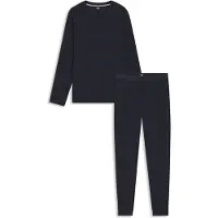 BOSS Ensemble de pyjama en jersey stretch mercerisé avec imprimé partout