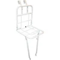 Lastpak Fahrrad-Frontträger 28" + Stütze weiss