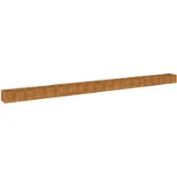 vidaXL Hochbeet 770x50x36 cm Cortenstahl