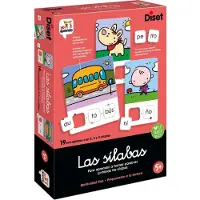 Diset Las Silabas Board Game Multicolore