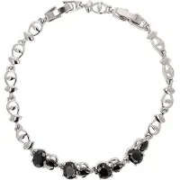 Gaya Bracelet noir / argent