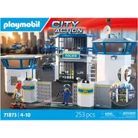 Playmobil Jeu De Construction Du Commissariat De Police