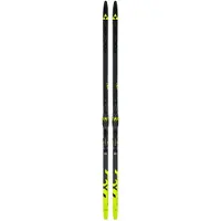 Fischer Twin Skin Superlite Medium Ef + Control Step Nordic Skis Pack Noir 194