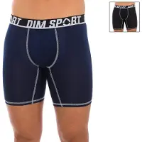 Dim Boxers SPORT BOXER LONG MICROFIBRE PACK X2 hommes - Multicolore - T6