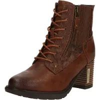 Mustang Bottines à lacets marron