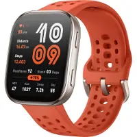 Xiaomi Bip 6 Red 5 cm (1.97") AMOLED Numérique 390 x 450 pixels Écran tactile Or GPS (satellite)