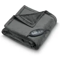 Beurer Couverture chauffante HD 1 R Cosy+ Gris
