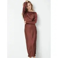 Co'Couture Robe 'Safira' marron