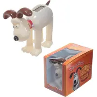 Puckator Chien Solar Gromit figurine à tête branlante Figurine solaire Wallace & Gromit Figurine à tête branlante BD