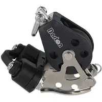 Barton Marine T2 Poulie De Violon Avec Roulements Et Crochet Et Becket