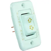Jr Products Interrupteur Coulissant à Profil Bas 40a 12v