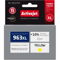 ActiveJet Cartouche d'encre AH-963YRX pour imprimantes HP. Compatible avec HP 963XL 3JA29AE ; qualité supérieure ; 1 760 pages ; jaune
