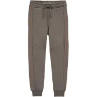 We fashion Pantalon marron chiné