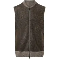 MAERZ Muenchen Gilet marron / brocart