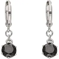 Gaya Boucles d'oreilles noir / argent